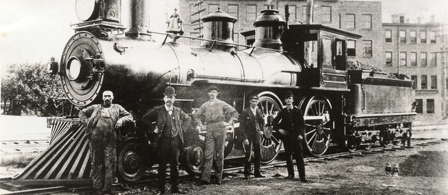 Locomotiva a vapor, uma das grandes inovações tecnológicas da Revolução industrial