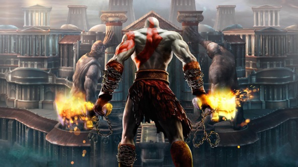 história Kratos: God of War - série de jogos