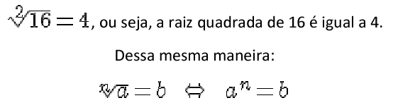 radiciação - exemplo 2