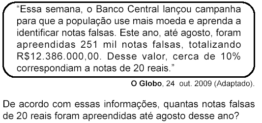 Questão Banco Central - Prova Casa da Moeda