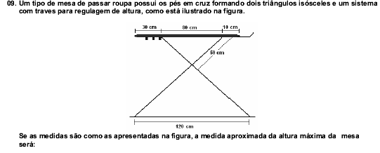Questão de Triângulo - Prova SEAP PR