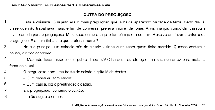Texto Outra do Preguiçoso