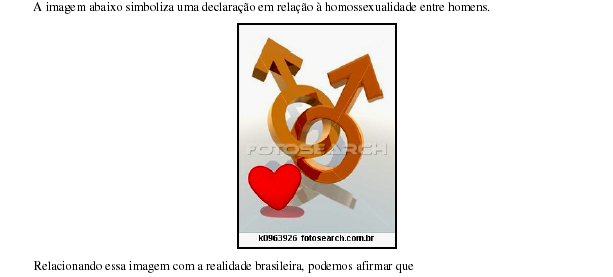 símbolo homossexualidade entre homens
