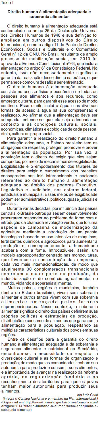 Essa frase introduz uma informação com o valor, no contexto, de: