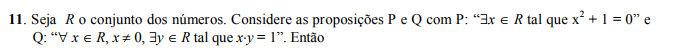 Questão de proposição